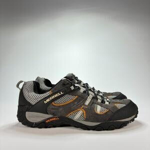Merrell Yokota Trail Cadmium Yellow Gray Hiking Shoes J1485300 Men's Size 11